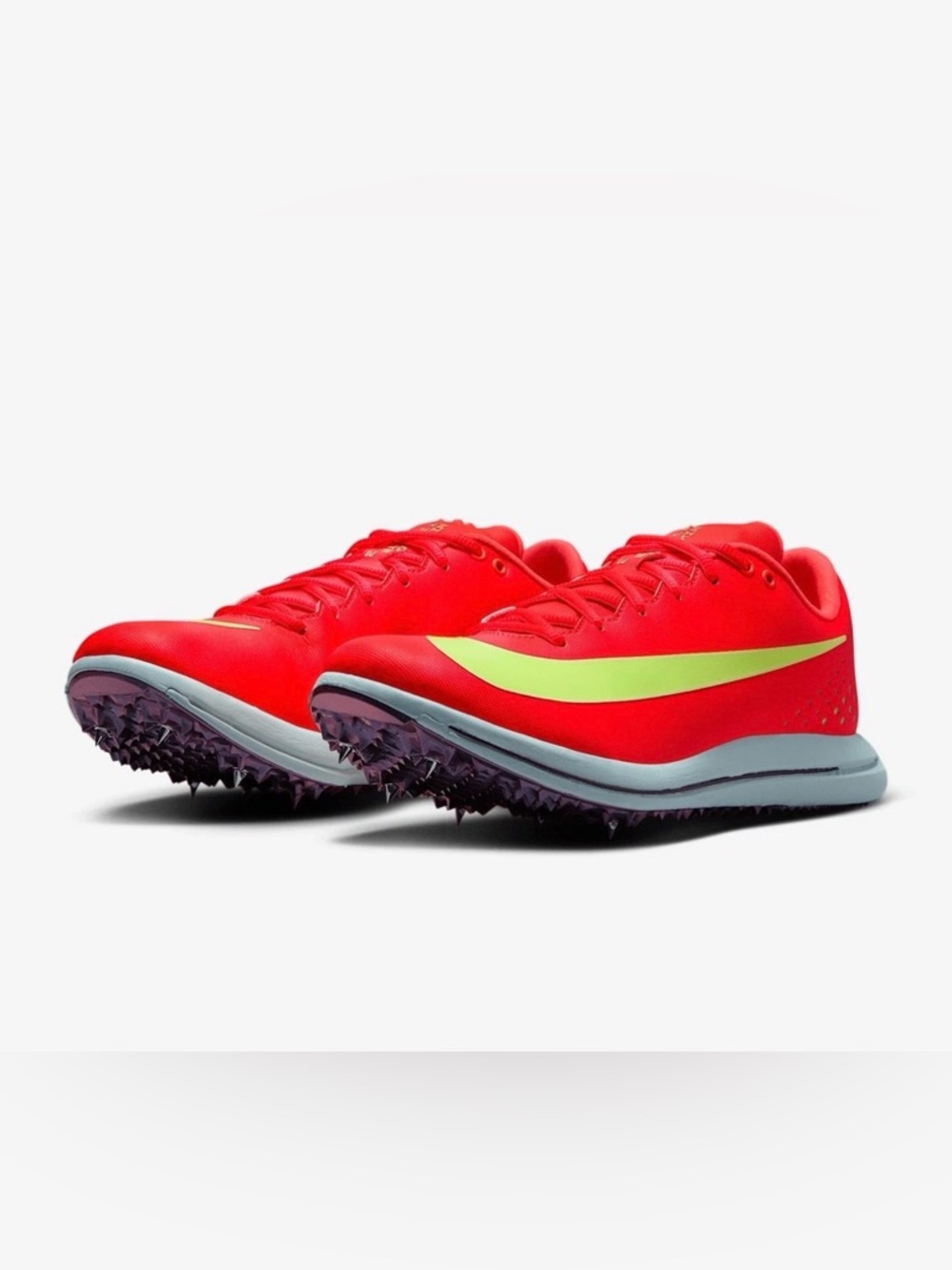 Nike Triple Jump Elite 3 Track Spikes Crimson Red Mens Size 8 HV6425-600